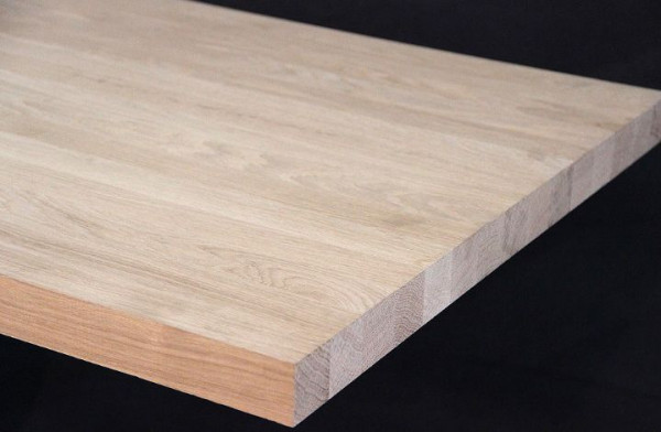 Podestplatten Massivholz Eiche europ 45 mm